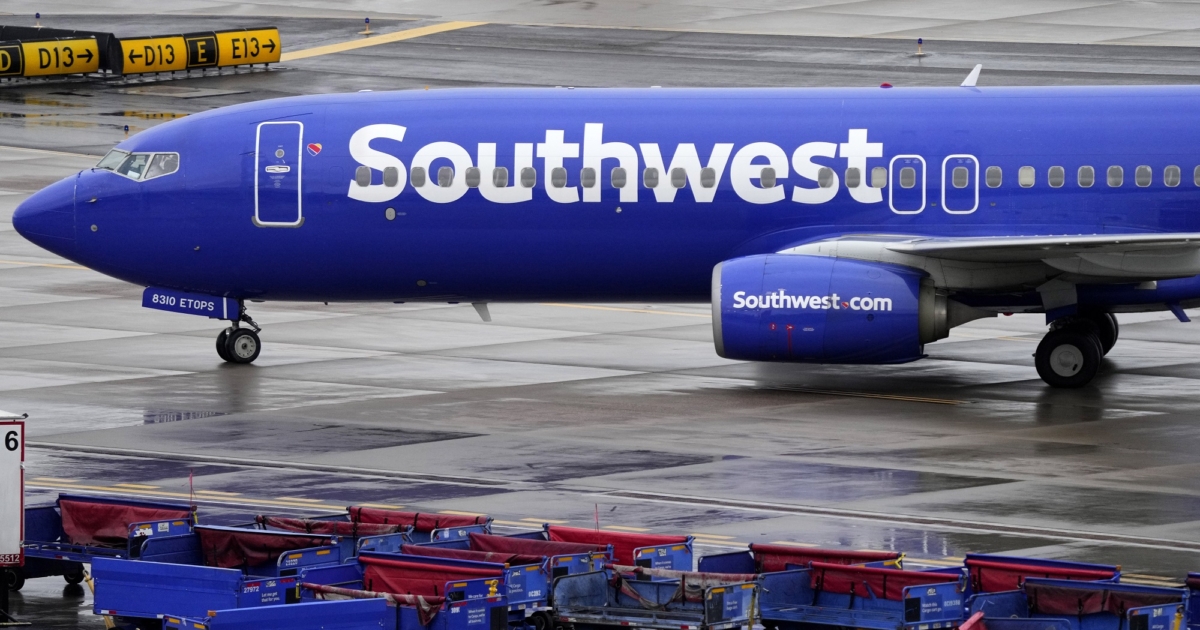 southwest airlines flights cancelled
