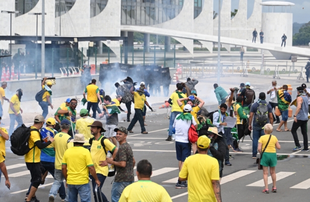 Supporters of Bolsonaro