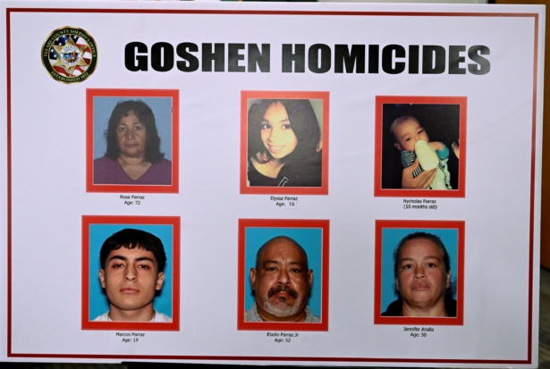 Victims of a shooting in Goshen