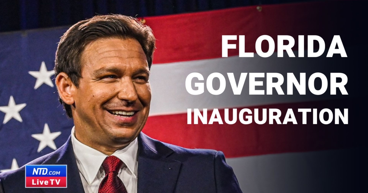 Second Inauguration of DeSantis as Governor of Florida NTD