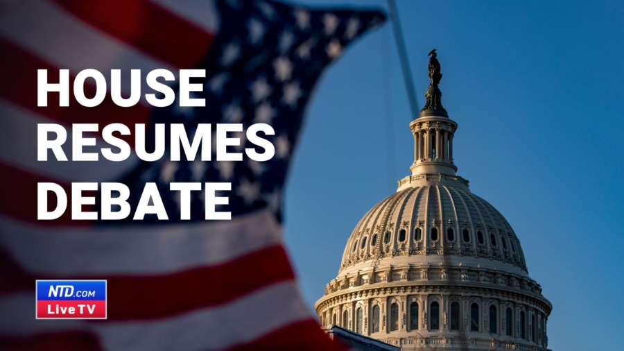 US House Resumes Debate