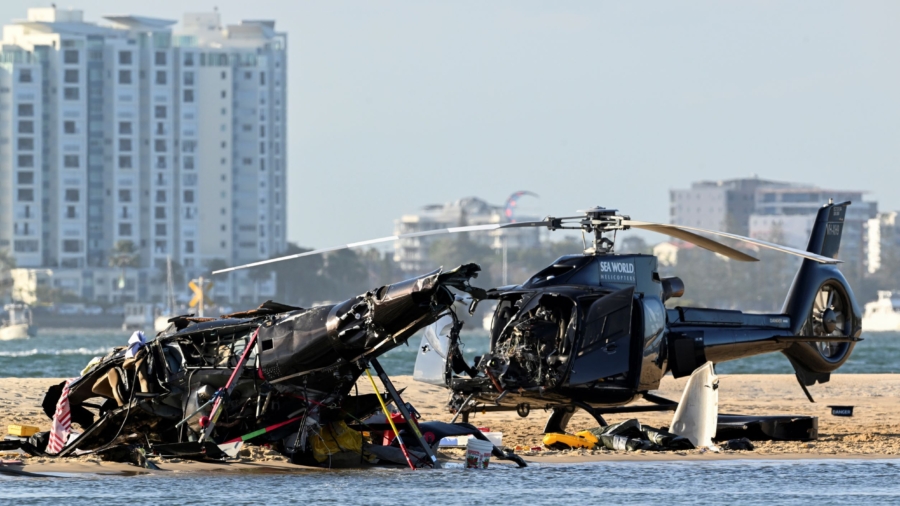 Helicopter Collision on Australia's Gold Coast Kills 4, Injures 3