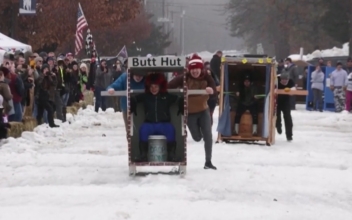 Outhouse Sled Race Brings Community Together