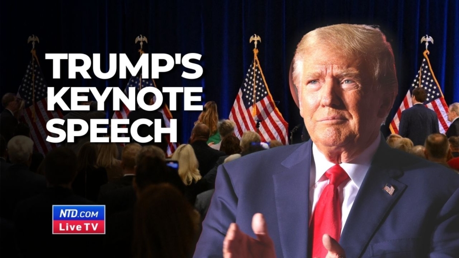 Trump Delivers Keynote Speech at New Hampshire GOP Annual Meeting