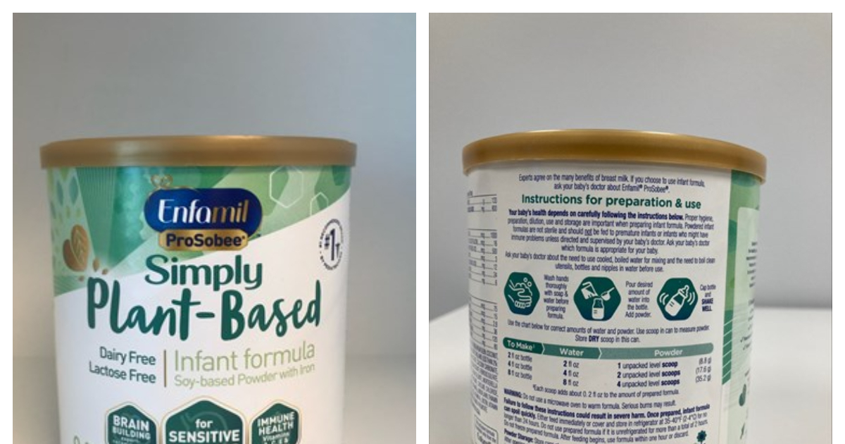 Reckitt Recalls 145,000 Cans of Baby Formula Over Possible Deadly