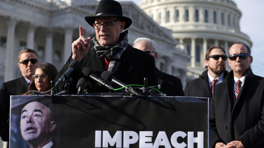 Rep. Biggs and Other Congressional Members Release Articles of Impeachment Against Homeland Security Secretary