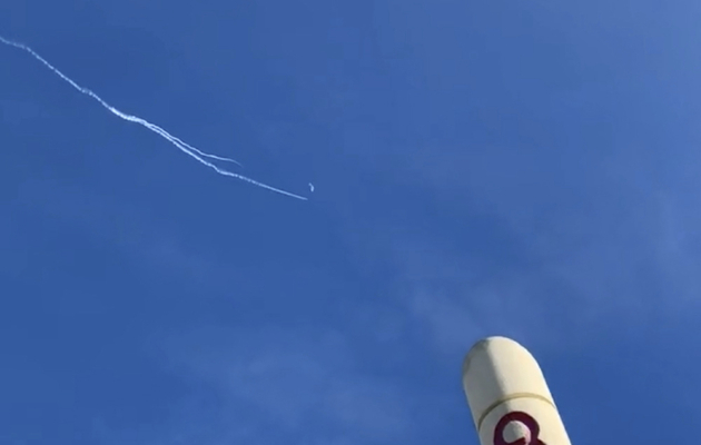 New Video Emerges of Chinese Spy Balloon Being Shot Down by Fighter Jet