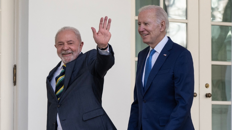 Biden Welcomes Brazilian President Lula to the White House