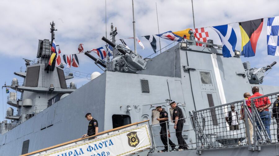 Russian Missile Ship Arrives in South Africa for Drill