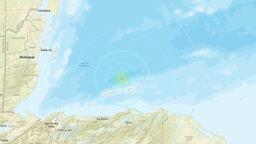 Earthquake Felt on Honduran Tourist Island, No Initial Reports of Damage