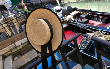 Venetian Shop Makes Traditional Gondolier Hat