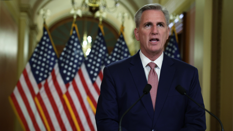 McCarthy Makes Case for ‘Responsible’ Increase in Debt Ceiling, Spending Cuts