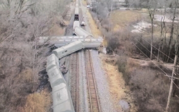Train Derails Outside Detroit, Michigan, With One Car Carrying Hazardous Materials