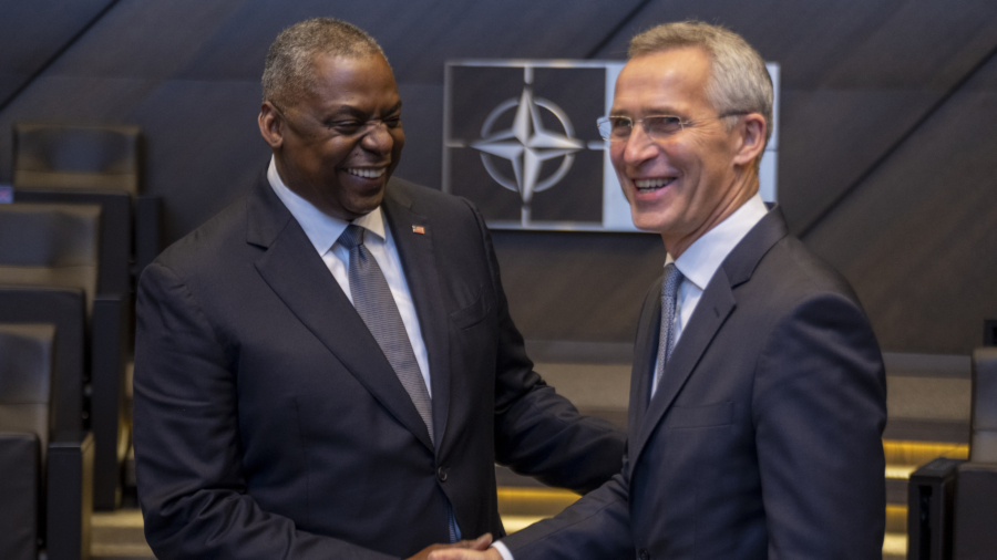 Defense Secretary Austin Welcomes NATO’s Secretary General to the Pentagon