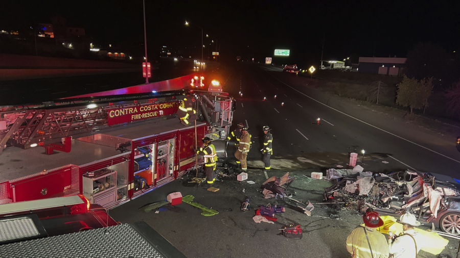Tesla Driver Killed After Plowing Into Firetruck on Freeway