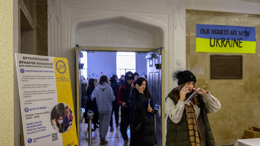 Brooklyn Job Fair Welcomes Ukrainian Refugees