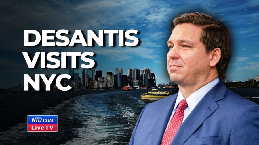 Florida Gov. DeSantis Visits NYC for Pro-Law Enforcement Rally