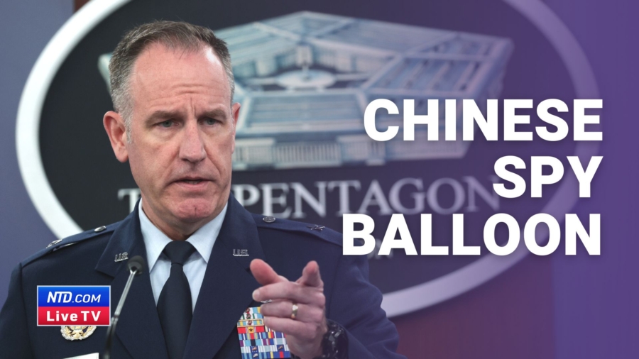 Pentagon Holds Briefing After Chinese Spy Balloon Spotted in US
