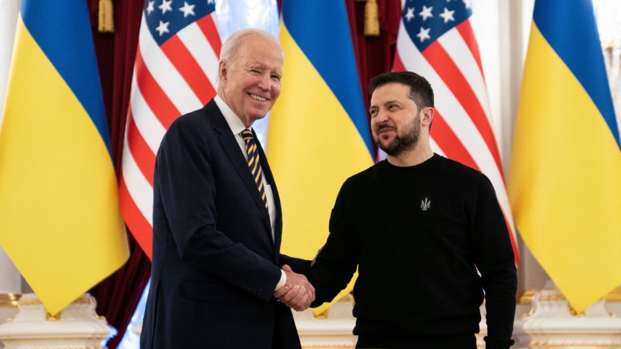 Biden Makes Surprise Visit to Ukraine, Pledges $500 Million More Aid
