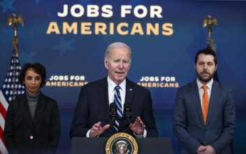 Biden Takes Victory Lap on Strong Jobs Report, Refuses to Take Blame for Inflation