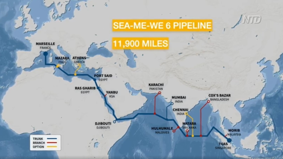 Chinese Companies Withdraw From Undersea Cable Project