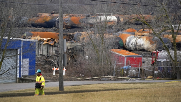 train derail cleanup