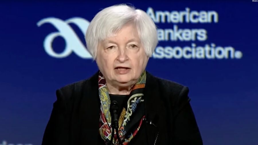 Treasury Secretary Yellen Speaks at Annual Bankers Summit in Washington