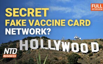 Hollywood Personalities Used Fake Vaccine Cards During Mandates: Screenwriter