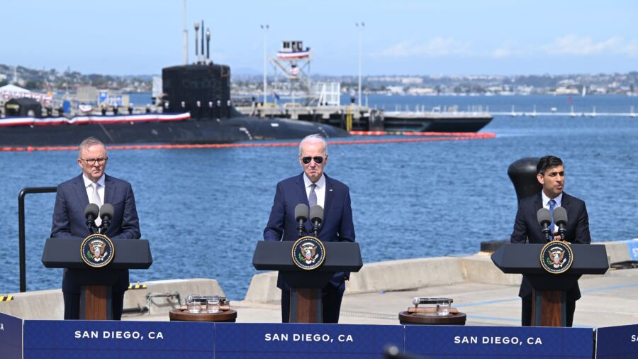 Biden, Allies Unveil Australia Submarine Deal, Part of Trilateral Pact Aimed at Countering China