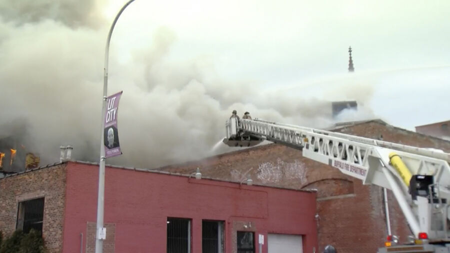 Buffalo Firefighter Dies While Battling Downtown Blaze