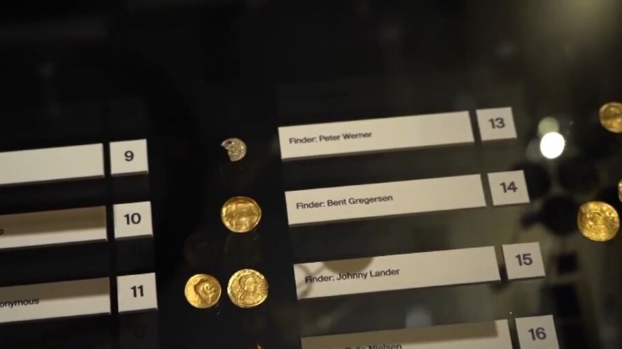 Denmark Exhibits Treasures That Amateur Metal Detector Finds