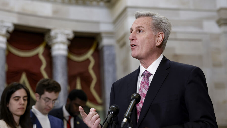 Speaker McCarthy Holds Signing Ceremony for Bill Overturning DC Criminal Law