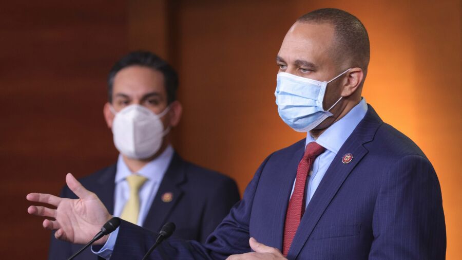 House Democratic Caucus Chair Aguilar Holds Press Conference