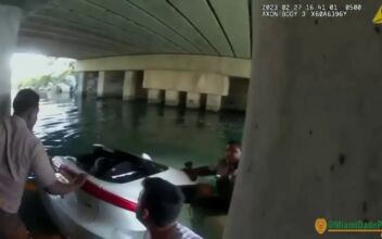 3-Year-Old Baby Rescued From Submerged Vehicle by Miami Police