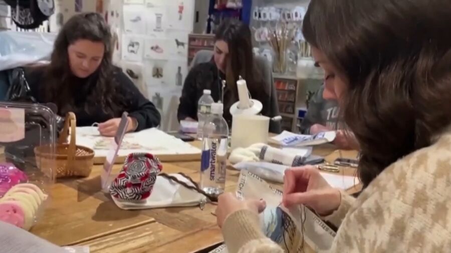 Needlepoint Designer Says It's 'No Longer Just for Your Grandma'