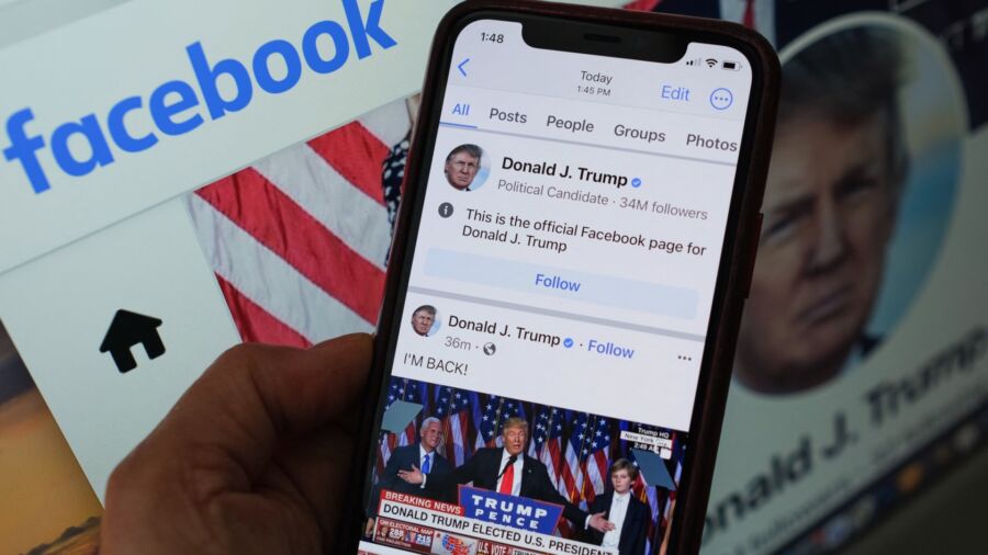 Trump Breaks Silence With First Facebook Post Since 2-Year Ban