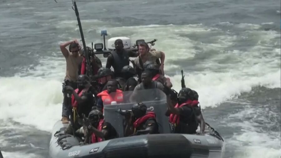 US Military Conducts First Maritime Drills With West African Forces