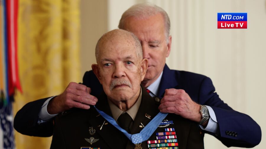 Biden Awards Medal of Honor to Retired Army Col. Paris Davis