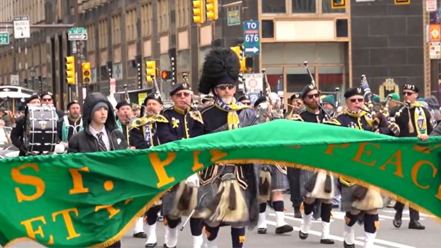 St. Patrick's Day Parade Held in Philadelphia