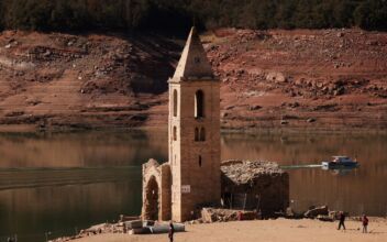 Church Tower Reemerges From Parched Reservoir in Drought-Hit Spain