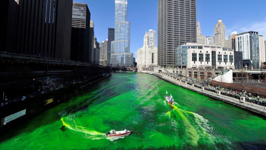 St. Patrick’s Day Celebration: Chicago Dyes River Green to Honor Irish Holiday