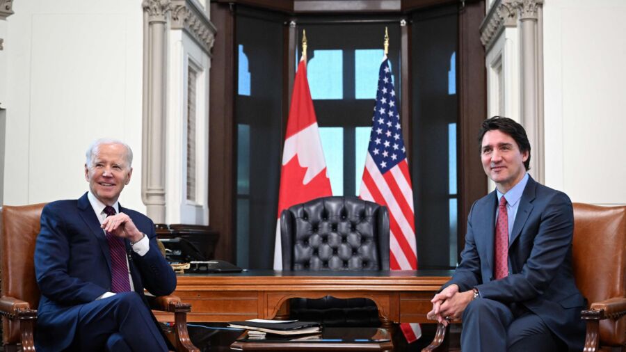 ‘We’re Lucky We Have Canada,’ Biden Says as Bilateral Meetings With Trudeau Begin