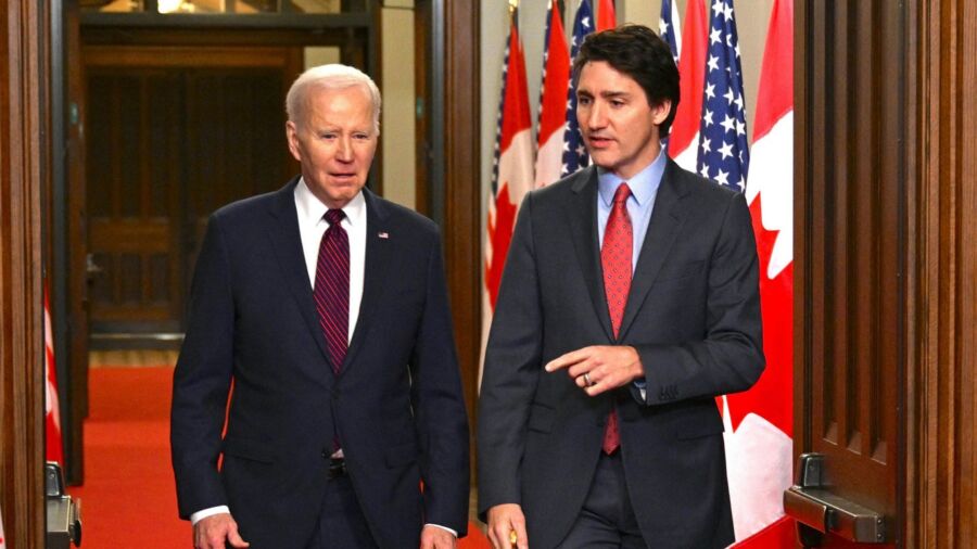 Biden and Trudeau Hold a Joint Press Conference