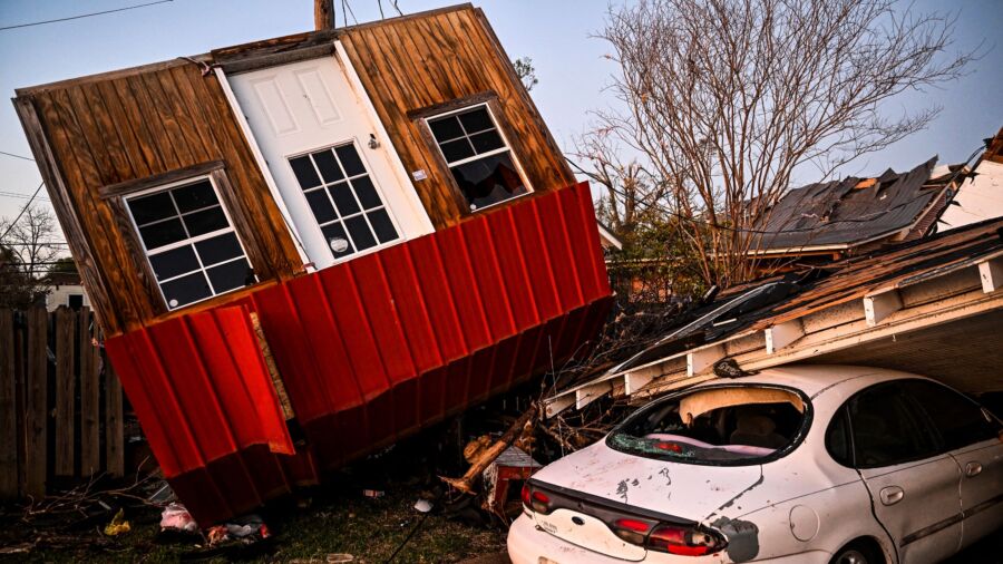 Federal, State, and Local Officials Provide Update After a Powerful Storm Tore Across Mississippi