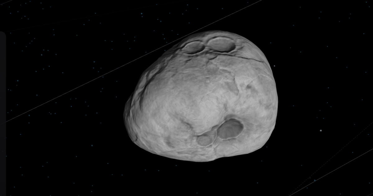 Large Asteroid, Capable Of Destroying An Entire City, Passes Between ...