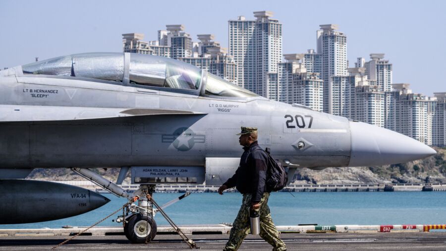 US Carrier Strike Group Arrives in South Korea in Show of Support as North Korea Tests Missiles