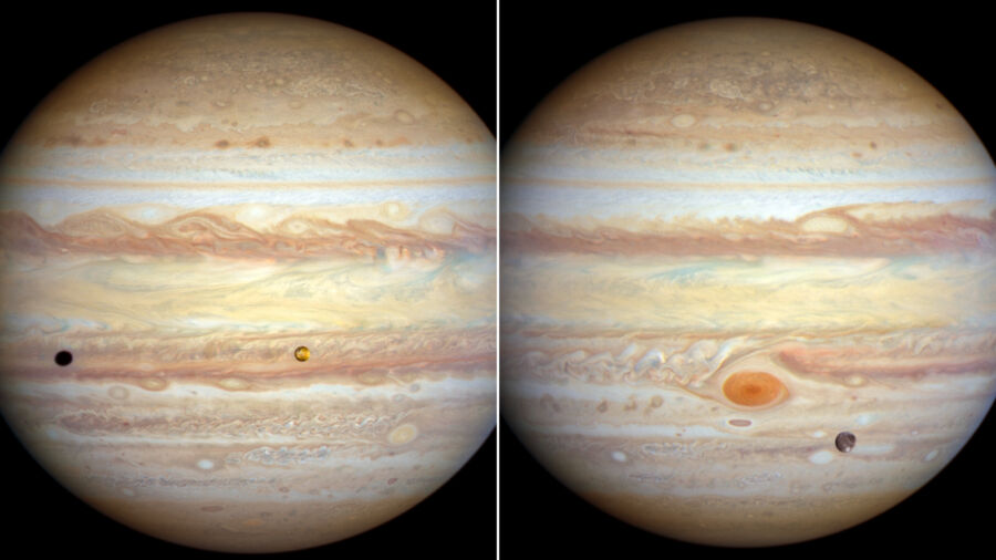 Hubble Telescope Captures Images of Jupiter and Uranus Looking Different
