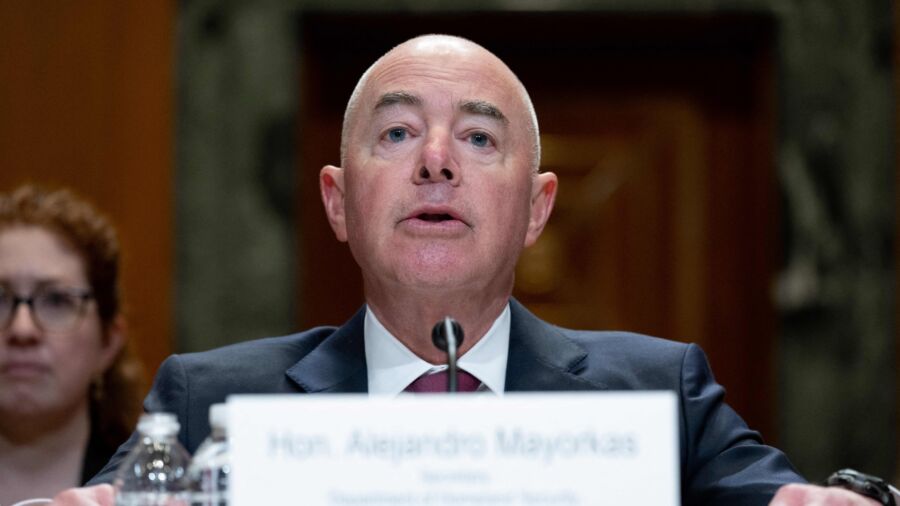 DHS Secretary Mayorkas in Fiery Exchanges With GOP Lawmakers at Senate Judiciary Committee Hearing