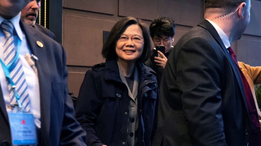 Taiwan’s Tsai Ing-wen Visits New York City