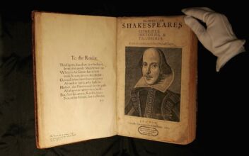 First Edition Shakespeare Folios Up for Sale